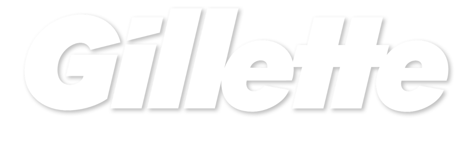 60324670c2e3fc2538111eef_Gillette logo white shadow-p-1600